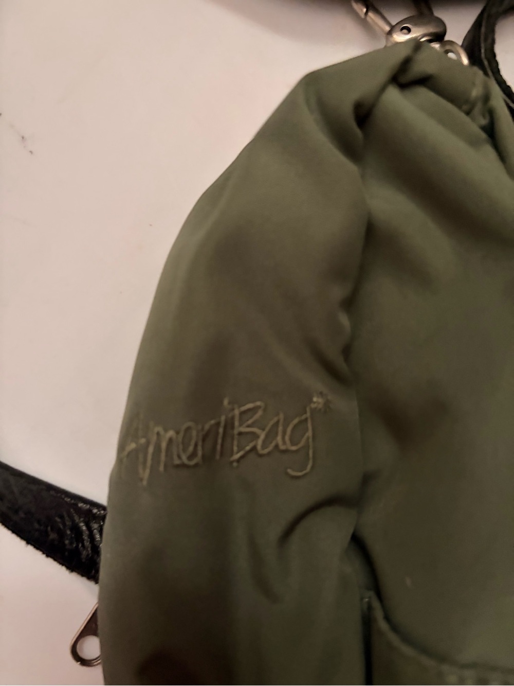 Ameribag Olive, Black & Mustard 3-Pack Crossbody Sling Bags - Picture 5 of 6